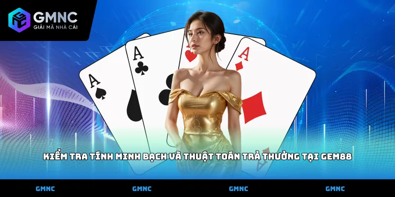 Kiểm tra tính minh bạch và thuật toán trả thưởng tại Gem88